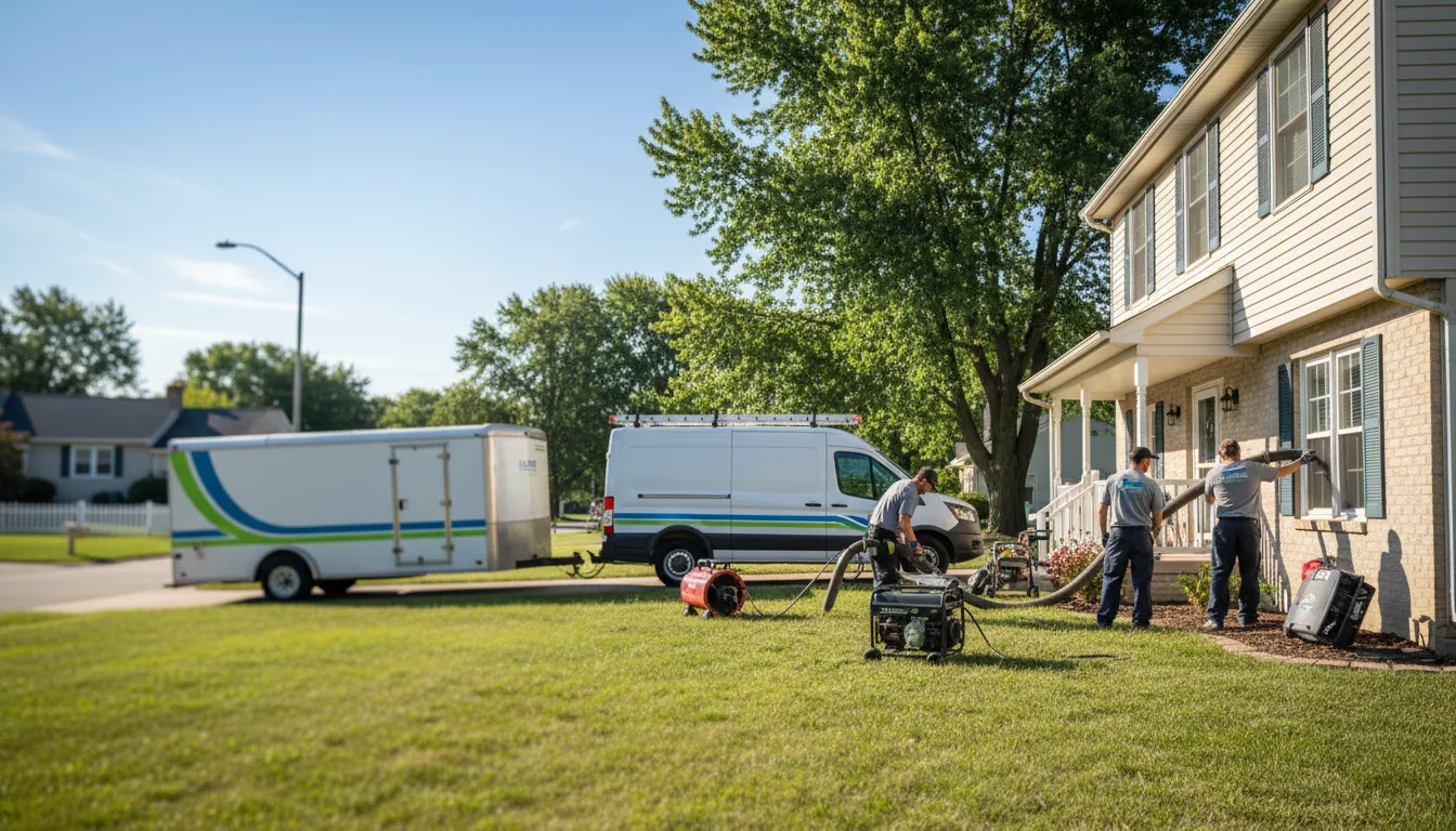 Flooded Basement Restoration And Cleanup With Repair in Grant, IA near me
